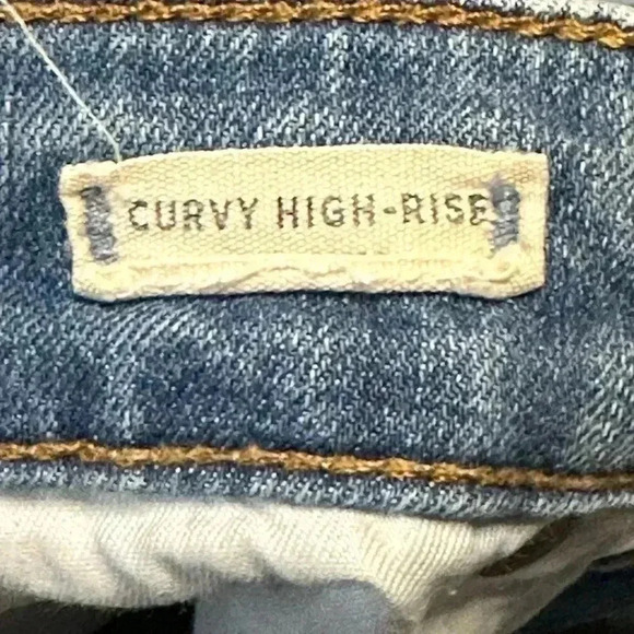 Madewell Curvy High-Rise Skinny Jeans: Drop Step-Hem Edition Size 27 - Picture 7 of 7